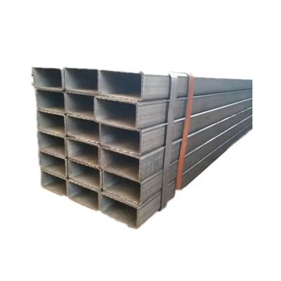 China Tubos de acero huecos no engrasados y rectangulares galvanizados de acero al carbono 12 m en venta