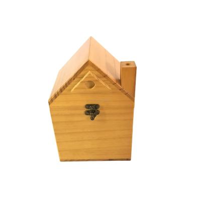 China Small Animals Pet Supplies Pet Urn Keepsake Wooden Pet Urn Box Wooden Cremation Urn for sale