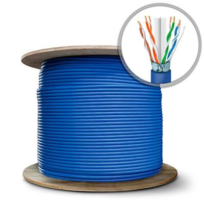 China PE PVC LSZH Lan Bulk Cat 8 Cable STP 40G Twisted Pair In Access Box for sale