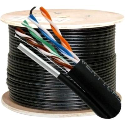 China OTHER Cat6 LAN Cable 1000ft 305m Outdoor Copper Wire 23AWG Double Jacket PVC/PE UV Resistant Waterproof UTP Network Bulk for sale