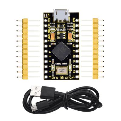 China For Pro ATMEGA32U4-MU 5V 16MHZ Micro Arduino Pro Micro Development Board KEYESTUDIO For Arduino Pro Micro For Arduino for sale