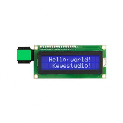 China EASY Experiment Keyestudio Plug LCD 1602 I2C Module Display Screen for sale