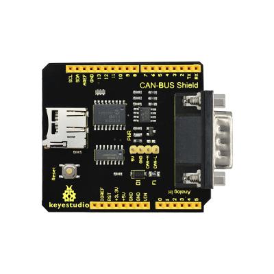 China For Arduino Keyestudio CAN-BUS Shield MCP2515 Chip With SD Plug For Arduino for sale