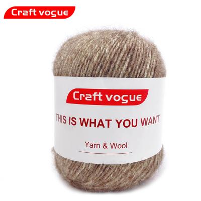 China Viable Craft Vogue Knitting Yarn Alpaca Colorful Yarn Wholesale Soft Woven Merino Wool Yarn for sale