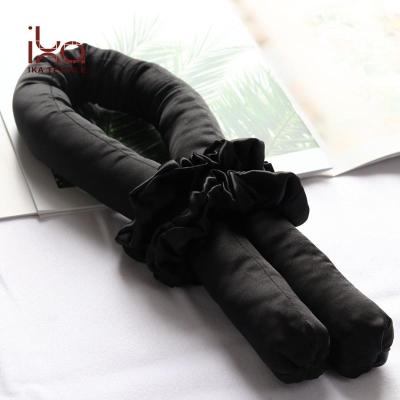 China SGS 100% Mulberry Silk Related Mulberrry 100% Silk Heatless Hair Curlers Sliver Rollers With Clips for sale