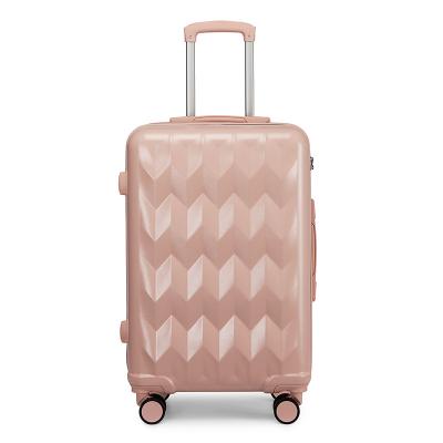 China Universal luggage qualified boarding suitcase candy color cheap gift hard shell wheel pc carryon for girls travel trolley for sale