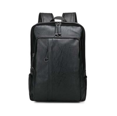 China Waterproof Men's Large Capacity Computer Rucksack PU Zipper Zipper Laptop Bags For Computers Travel Rucksack for sale