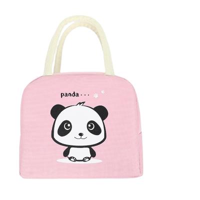 China Waterproof Cartoon Lunch Bag Handbag With Ricebag Insulated Cute Kids And Pupils Lunch Bag Handheld Rice Meal Bag for sale