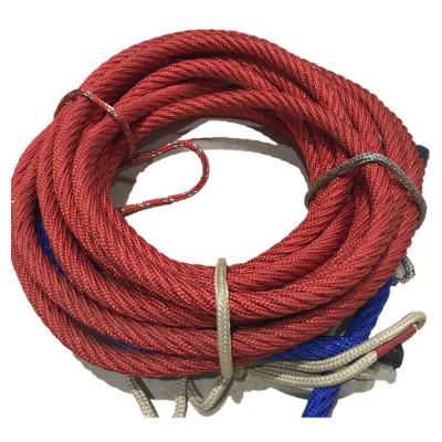 China Plastic Playground Combination Wire Rope For Playground Climbing Net Cross Connector 16mm*500m for sale