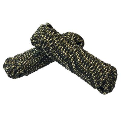 China PP Polypropylene Rope 32Strands Braided Poly Rope For Camouflage Paracord 8mm 10mm 12mm for sale