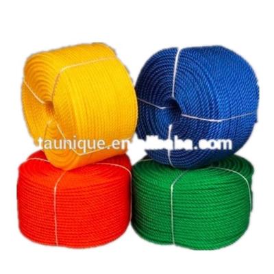 China Navy cheap price 100% PE virgin nylon rope twisted 3 strands FOR Indonesia for sale