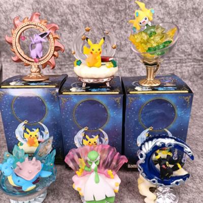 China MODEL TOY Cartoon Blind Box Toys Pokemon Figure Set For Kids Desk Ornaments for sale