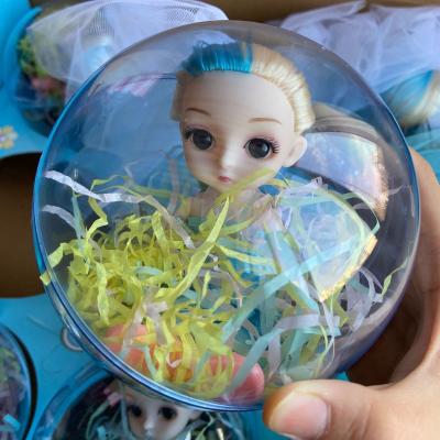 China 9pcs Girls Doll Belle Model Ball Toys Set Cartoon For Girls Action Figure Toys M8S6E005-CA130204 for sale