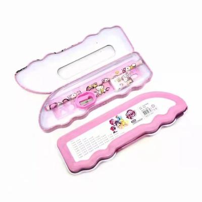 China Frozen Gift Box M8S3D137-PO161222 Spiderman Sofia Doraemon Unicorn Pupil Stationery Set Gift School Supplies Car Shape Pencil Case Set for sale