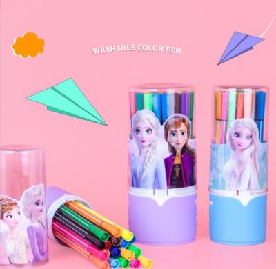 China 12/24/36 Pcs Watercolor Student Cartoon Graffiti Painting Color Washable Pen M8S6D152-KA140112 for sale