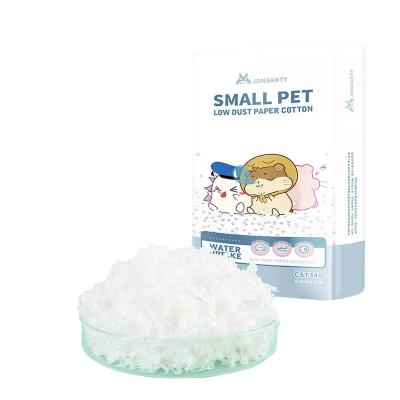 China Viable Cheap Pet Cleaning Paper Supplies Gently Shredded Paper Cotton For Small Pet Supplies for sale