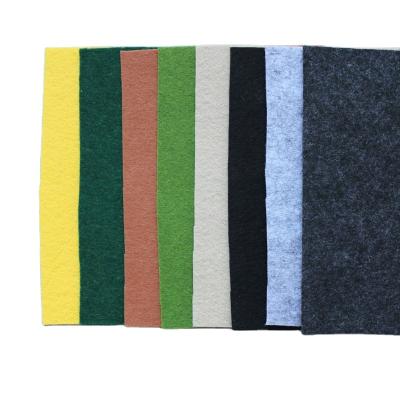 China Reseller Price Sustainable 100% Polyester Color PET Nonwoven Fabric Felt Roll for sale