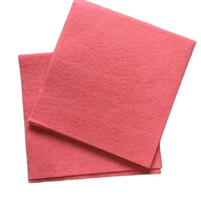 China Sustainable Pink Polyester Nonwoven Fabric Squishy Cleaning Cloth for sale