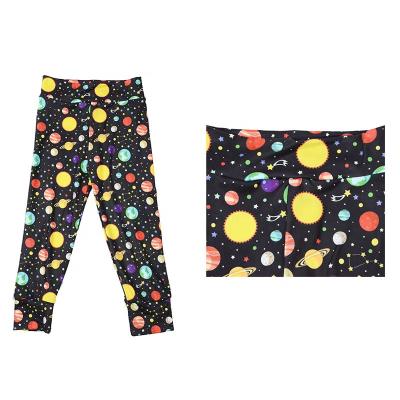 China New Fashion Anti-Wrinkle Boy Pants Moon Print Tollder Children Kids Pants Legging Pants for sale