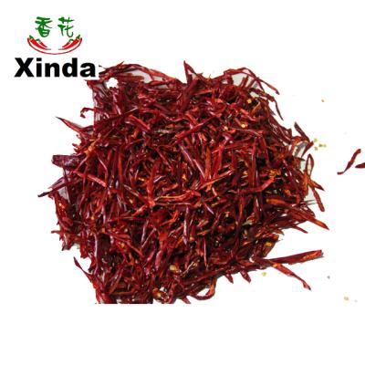 China Small Slice 18000-25000shu Dry Chili Thread Hot Pot Seasoning Home Made Chili Thread Red for sale