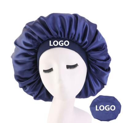 China Factory Picture Custom Hair Hood Extra Large Satin Silk Hair Hoods With Custom Logo for sale