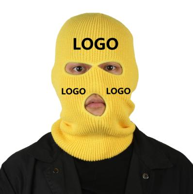 China Wholesale Custom COMMON Hats 3 Hole Winter Full Face Ski Masks Balaclava for sale