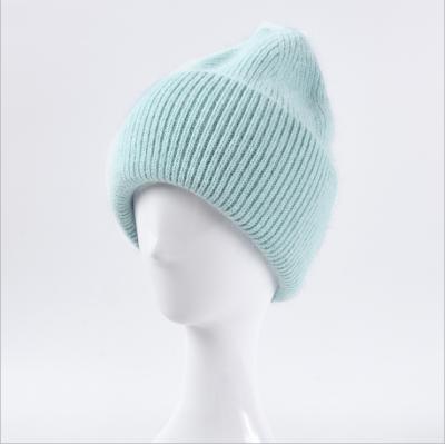 China COMMON Hat Wholesale Custom Knitted Women's Beanie Hat Wool Winter Hat for sale