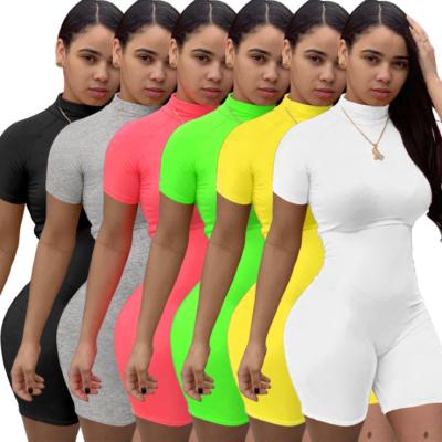 China 2021 Women's Overalls Rompers Fitness Yoga Equipment Women's Bodycon Jumpsuit Drop Shipping QUICK DRY for sale