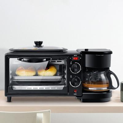 China Rv Multiiifunction Three-in-One Breakfast Machine Bread And Egg Coffee Machine for sale