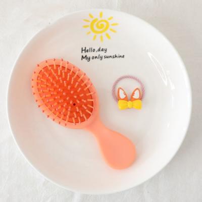 China Custom Small Size Hair Brush Nondisposable Multi Colors Logo Palette Portable MINI Pocket Hair Brush Kids New Models for sale