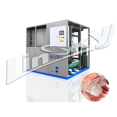 중국 13.5kw Transparent Plate Ice Machine ice making machines 3Ton fishery Air/Water-cooled 판매용