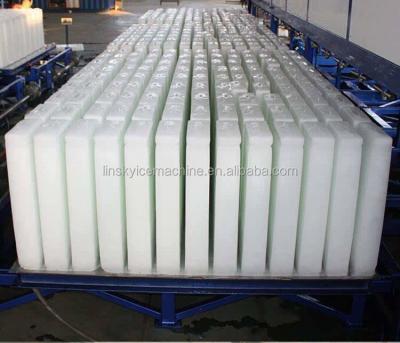 中国 Direct cooling block Concrete Cooling System ice plant solution Water-cooled 60Ton/24hr 販売のため