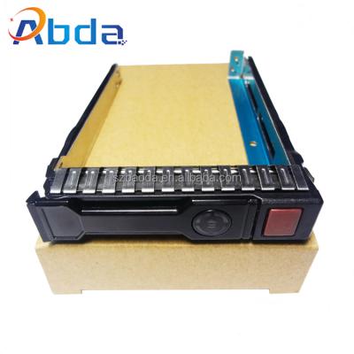 China Aluminum 651687-001 651699-001 2.5 G8 G9 G10 SAS SATA HDD Hard Drive Cart Tray For HP Server for sale