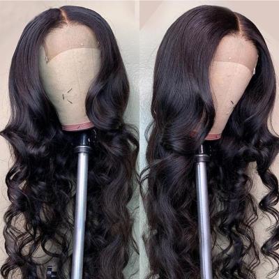 China Body Wave Hair Extensions Human Hair Wigs 360 Full HD Brazilian Braided Headband 360 Full Lace Front Lace Hair Wigs For Black Women for sale