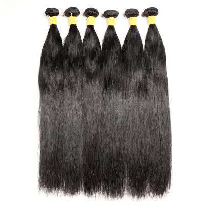 China Color-BLACK Hair Wave 28-30 Texture Silky Straight Hair Ext. material100%: Silky Straight: No Tangle.soft.shiny Grade: 12A: Remy 100g for sale