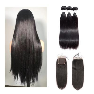 China Straight Deal 16 18 20 22 Inch Brazilian Straight Hair Weave, Overnight Shipping & Closing Bundles, Free Weave Hair Bundles for sale