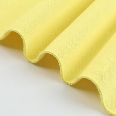 China Fleece accept color custom stock plain style 100% pure fleece elastic cotton knitted fabric for hoodie for sale