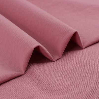 China Spandex Accept Plain Running Style Woven Stripe Stretch Four Way Spandex Polyester Fabric Customized By Color for sale