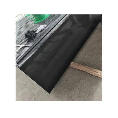 China Modern Black Countertop Vanity Tops Kitchen Dining Table Artificial Stone Solid Surface For Countertops for sale