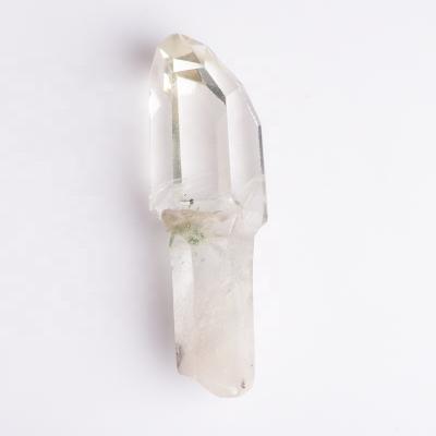 China Natural Green Ornamental Healing House Ghost China Quartz Obelisk Crystal Sharp Stick for sale