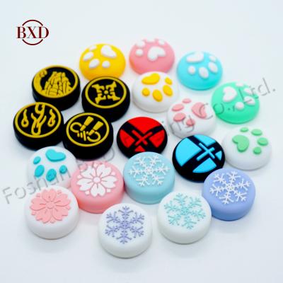 China 20 Kinds of 1pcs Thumbstick Style Grip Silicone Analog Grip for Nintendo Switch Joycon Thumb Grip for N-Switch for sale