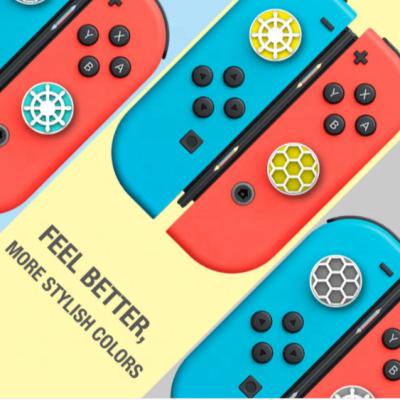 China 2PCS Silicone+PC Thumb Grip Cover For Nintendo Switch For Nintendo Switch Lite Joycon For Nintendo Switch & Lite Switch for sale