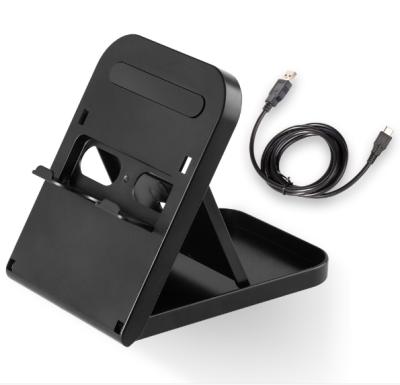 China 2 in 1 Set Stand Filler for Nintendo Switch Adjustable Stand Base with Type-C Cable for NS Accessories 9.7x2.8x12.8cm for sale