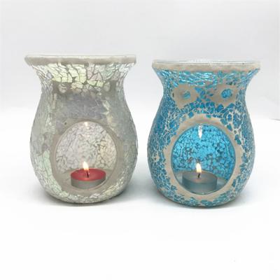 China Europe mosaic glass candle holder series mosaic glass candle holder for decoration for sale