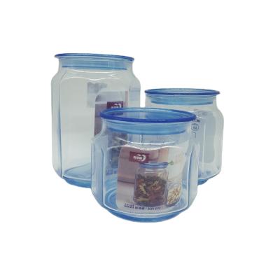 China 300ml Kitchenware Food Storage Jar 400ml Coffee Bean Jar 600ml Glass Honey Storage Jar for Kitchenware for sale