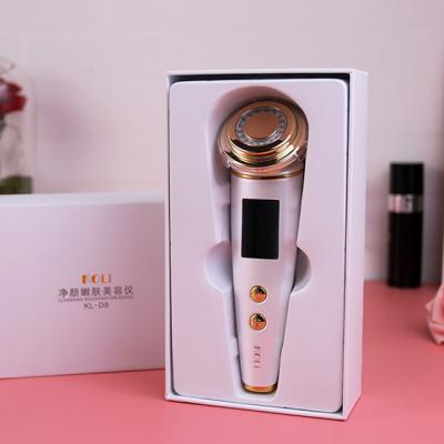 China Anti-Puffiness Ultrasonic Galvanic Photon Therapy Skin Tightening Facial Machine For Acne Treatment&Wrinkle for sale