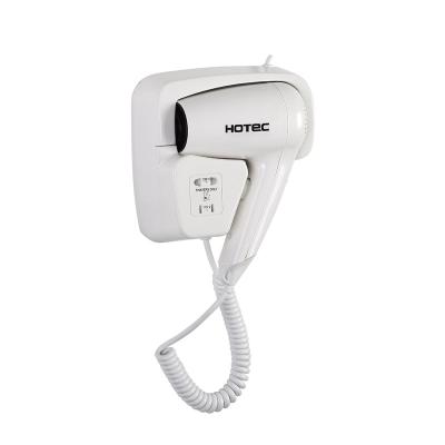 China Hot Sale Professional Hotel Wall Mount White ABS Plastic Plastic Electric Hair Dryer for sale