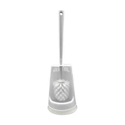 China Sustainable Cleaning Tool Household Long Handle Toilet Brush And Holder for sale