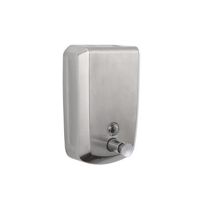 China Anti-Corrosion Wall Mount Manual Soap Dispenser Stainless Steel Hand Wash Dispenser Soap Dispensers for sale