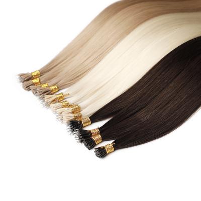 China ALL TEXTURE Factory Direct Wholesale Cuticle Aligned Hair Extension Italian Straight Drawn Keratin U Tip Dual Tip Hair Extensions for sale